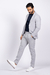 BLAZER SLIM FIT EM MOLETOM COM ELASTANO CINZA - Garbo - Loja Online de Moda Masculina