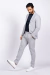 BLAZER SLIM FIT EM MOLETOM COM ELASTANO CINZA - Garbo - Loja Online de Moda Masculina