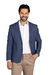 Blazer azul com elastano - comprar online