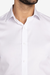 Camisa Branca 100% algodão fio 50 colarinho italiano na internet
