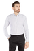 CAMISA MICRO XADREZ COMFORT BRANCA/PRETO COM BOLSO