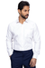 Camisa Maquinetada Branca com Bolso - loja online