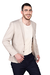 BLAZER CASUAL BEGE DE VISCOSE COM ELASTANO - comprar online