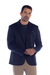 Blazer Casual de Malha com Elastano Marinho - comprar online