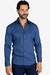 Camisa marinho xadrez confort com bolso - comprar online