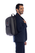 Mochila Cinza para Notebook em Lylon Republic com Alça