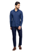 Camisa Flex Fit Azul Marinho - Garbo - Loja Online de Moda Masculina