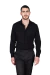 Camisa Zafferano preta com elastano - comprar online