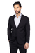 TERNO XADREZ SLIM FIT PRETO