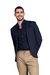 BLAZER CASUAL MARINHO DE VISCOSE COM ELASTANO - comprar online