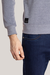 CAMISETA CANELADA GOLA V AZUL - Garbo - Loja Online de Moda Masculina