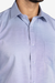 Camisa Azul confort com bolso maquinetada na internet