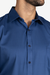Camisa marinho xadrez confort com bolso na internet