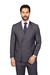 TERNO JAQUETÃO CINZA ESCURO SLIM FIT