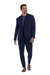Blazer Casual de Malha com Elastano Marinho - Garbo - Loja Online de Moda Masculina