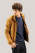 JAQUETA SUEDE COM ZIPER AMARELO - Garbo - Loja Online de Moda Masculina