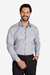 Camisa cinza confort com bolso maquinetada - comprar online