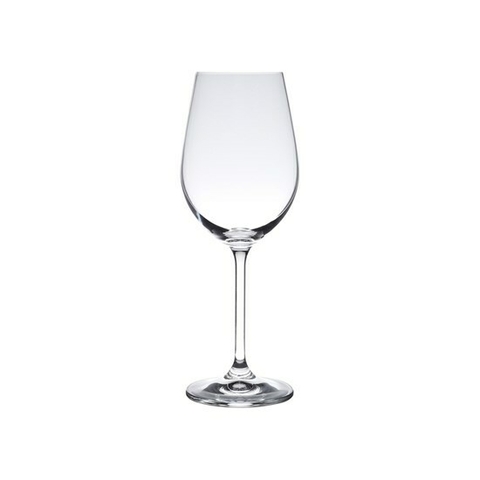 JOGO COM 6 TAÇAS PARA VINHO BRANCO DE VIDRO SODO CÁLCICO 350ML GASTRO BOHEMIA.