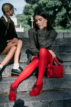 mishka red booties en internet