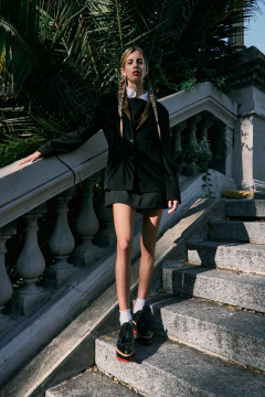 Blazer leopard en internet