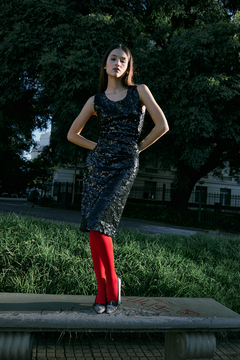 vestido vintage lentejuelas en internet