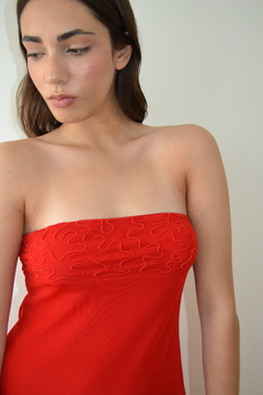 vestido red chilli - trop