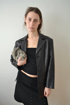 saco de cuero vintage - Trop vintage & second hand 