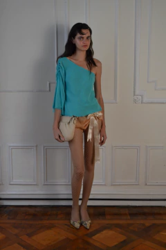 top aquamarine - Trop vintage & second hand 