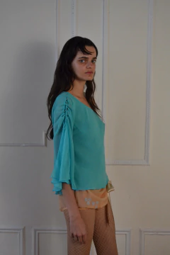 top aquamarine - tienda online