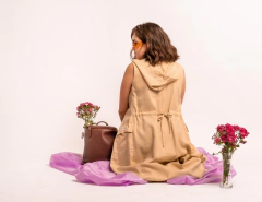 Chaleco lino - comprar online