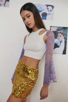 Falda sequins en internet