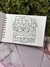 Livro de colorir Flufy Times - La belle personalize 
