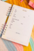 Caderno Personalizado Floral Minimalista na internet