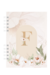 Caderno Personalizado Floral Minimalista