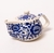 Tetera de Porcelana Tradicional Individual - Té + Thé