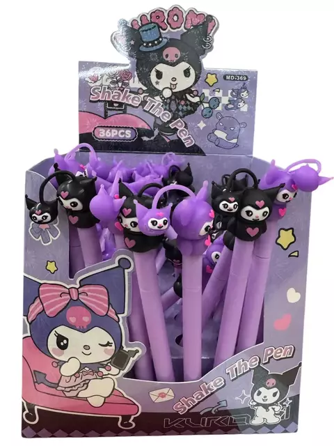 Lapicera Kuromi x 1 azul