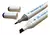 Marcador doble punta base alcohol x 12 - Twin marker - - La Pocha