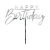 Topper Happy Birthday - Art. 1051/1054 - Acrílico - - comprar online