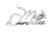 Topper "Me divorcie" Frontal Art. 1039 - Acrilico - Lasér - - comprar online
