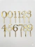 Número simple - Art. 1/4 - Acrílico - Láser - en internet