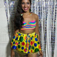 Fantasia Pom Pom (3 Peças)