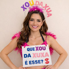 Placa Xou da Xuxa (2 Peças) - comprar online