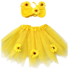 Fantasia Infantil Girassol (2 Peças)