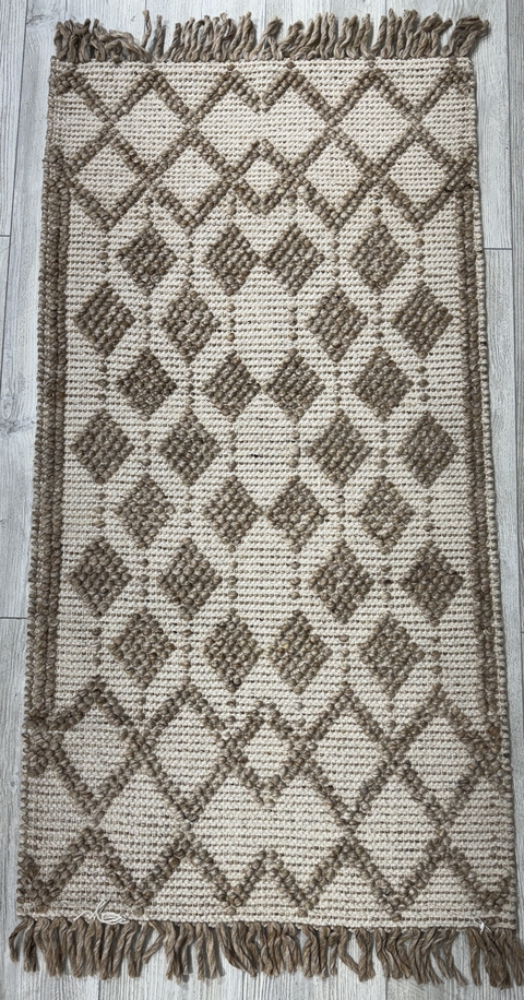 BAJADA DE CAMA LIGHT BROWN 70x130