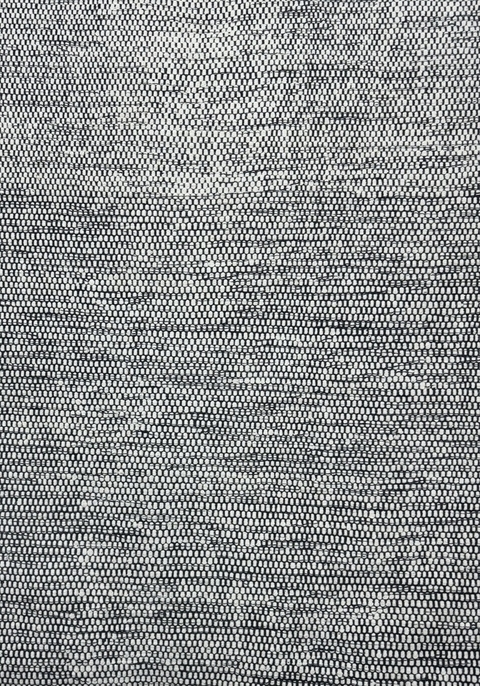 ALFOMBRA LANA TAXURE BLANCO Y NEGRO 170X240