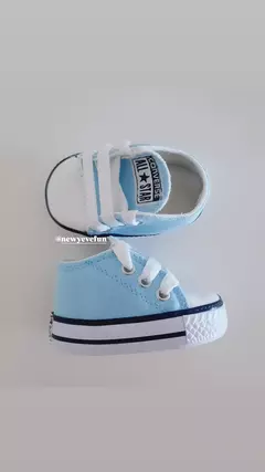 ZAPATILLA NO CAMINANTE CELESTE - tienda online