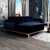 Sofá 3 Lugares Hug com Chaise Esquerdo Veludo Azul - comprar online