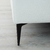 Sofá Unne 2 Lugares com Molas Ensacadas Bouclé Off White 170 cm