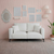 Sofá Unne 2 Lugares com Molas Ensacadas Bouclé Off White 170 cm - comprar online