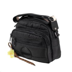 BANDOLERA CON CIERRES PUFFER (M2650) - LUNA